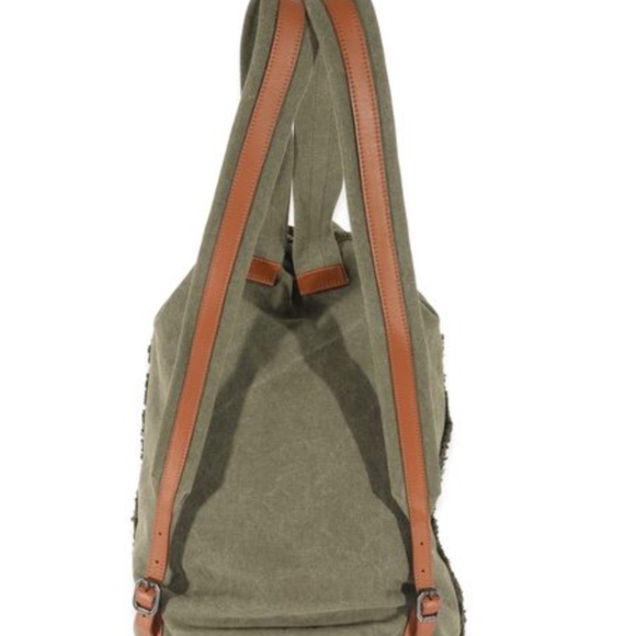 Chanel Green Sequin Canvas Cuba La Habana Backpack - Picture 3 of 8